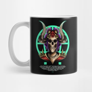 Skull Geisha Mug